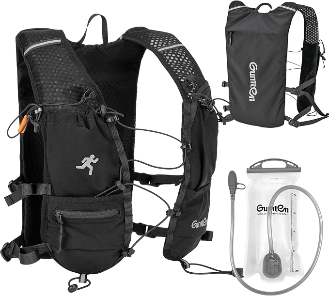 Running Vest with Adjustable Chest Straps for Women Men Hydration Vest for Marathon Jogging Hiking Cycling