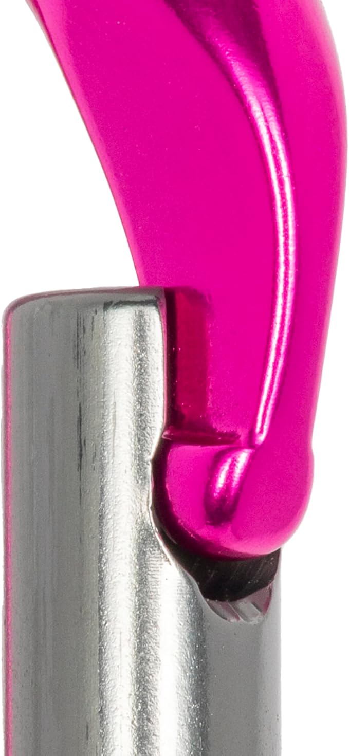Carabiner Micro 900 Aluminum Straight Gate Keylock 4 kN