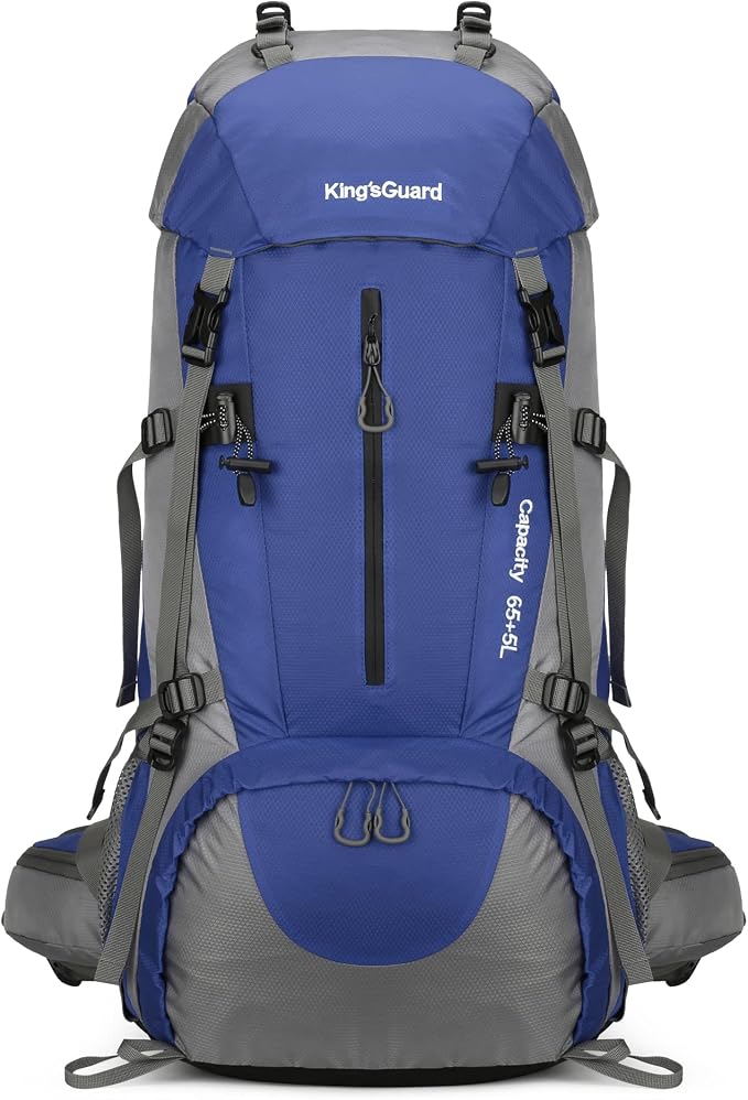 70L Camping Hiking Backpack with Rain Cover Waterproof Backpacking Backpack for Hiking Treeking Climbing Outdoor