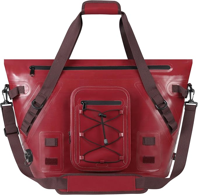 MORXPLOR Insulated Fish Cooler Kill Bag with Flat Bottom-26x18 31x14 40x16 50x18 60x20 70x25 Inches Waterproof Fishing Tackle Kill Cooler Bag