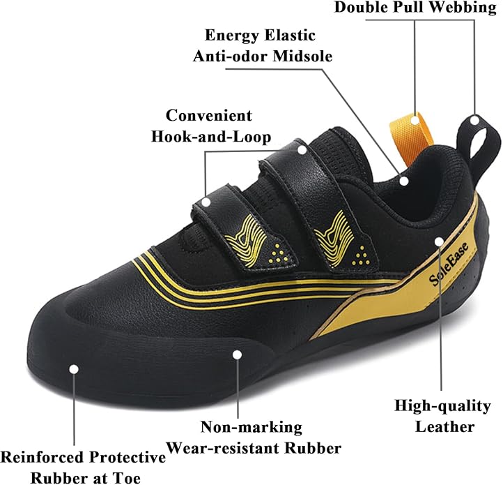 All-Around Men & Women Climbing Shoes for Sport Climbing and Bouldering