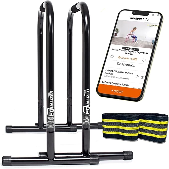 Lebert EQualizer Total Body Strengthener – Dip Station - Standard & XL