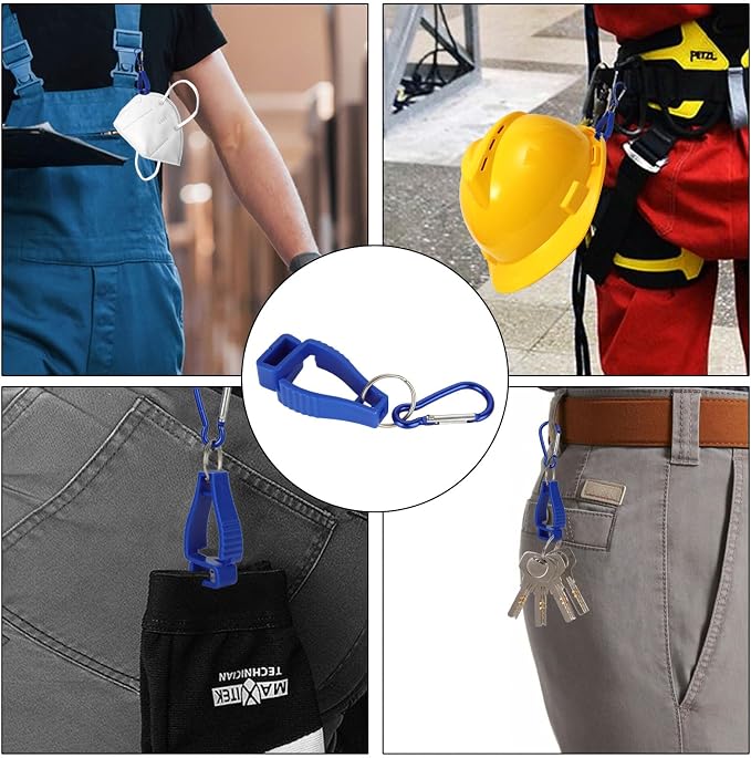 Glove Clips for Work Glove Holders, Glove Holder Clip Gloves Clip for Construction