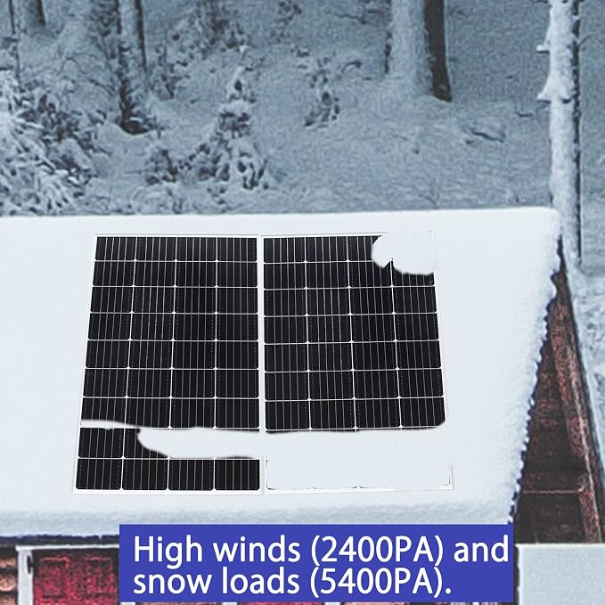 900 Watt 24Volt Solar Panel Kit 6X150W Monocrystalline Module 50A Charge Controller for RV, Boats, Trailer, Camper,Off-Grid System (900W Solar kit)