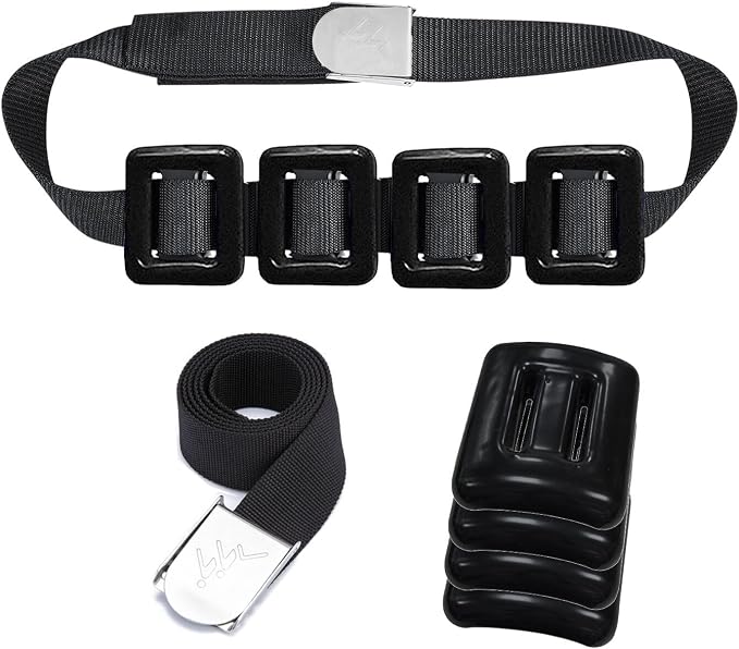 Dive Weights for Scuba Diving Weight Belt(1lb-4.4lb / 0.5kg-2kg),Vinyl Scuba Weights, Coated Dive Weights,Coated Lead Diving Weights, Dive Belt Weights for Freediving, Spearfishing