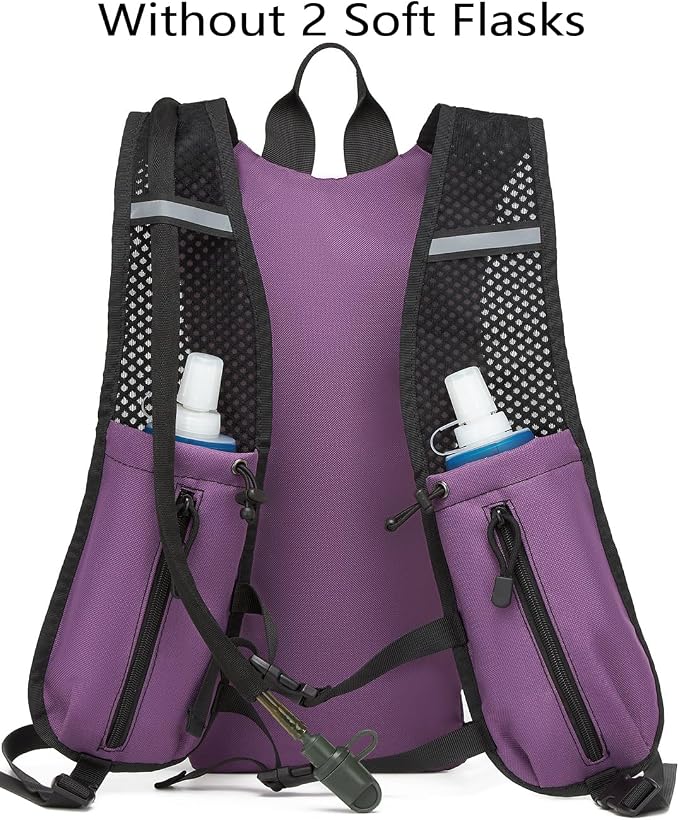 Insulated Hydration Pack Hiking Water Backpack Running Vest with 3L TPU Bladder Bag for Marathon Cycling Men