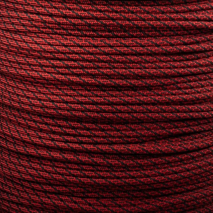 Paracord Planet 1/4 Inch ParaMax 1200lb Paracord – Strong Type IV Tactical Cord for Hiking, Camping, and Fishing
