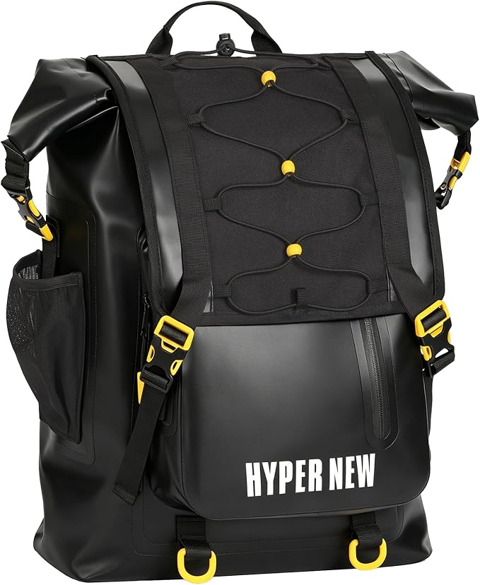 30L Dry Bag Backpack | For Men Women, Breathable back. 500D PVC with roll-top waterproof design.Kayaking, Boating, Hiking, Camping, Fishing, Travel