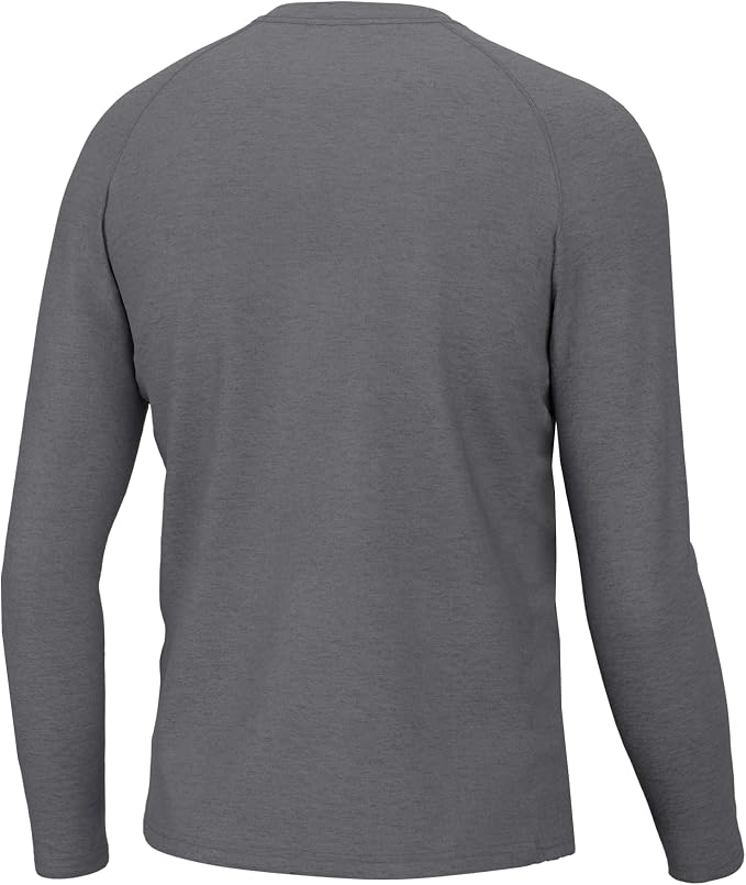 HUK Men's Waypoint Long Sleeve Shirt, Performance Fishing Tee for Men
