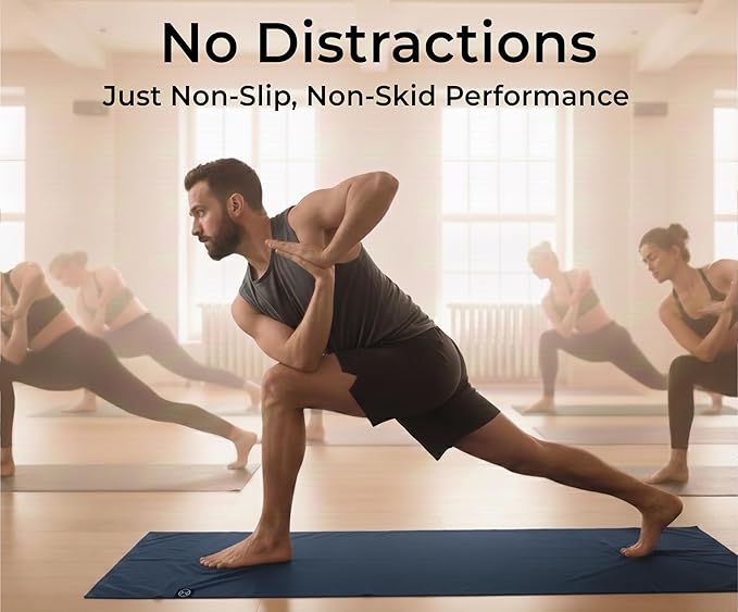 Tatago Yoga Mat Towel Non Slip for Hot Yoga. Our Hot Yoga Towel is Thicker, More Absorbent, and a Perfect Hot Pilates Mat Towel. 400GSM Microfiber Quick-Dry!