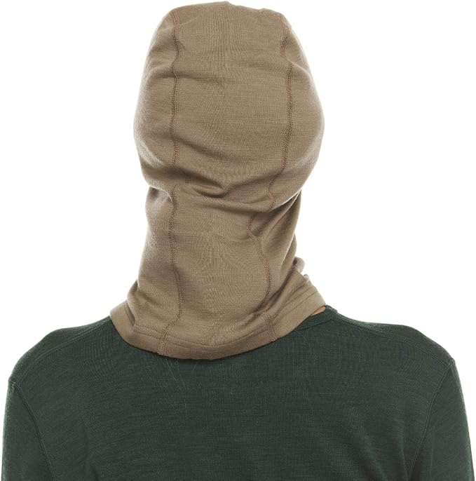100% Merino Wool Balaclava - Winter Ski Mask - Face Mask - Cold Weather Gear