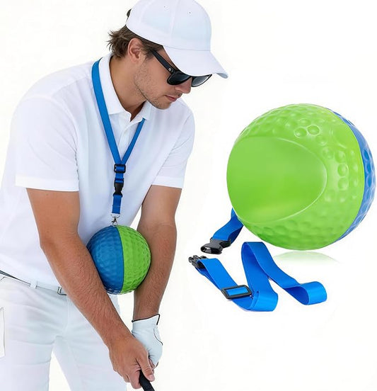 Golf Training Aid Ball, Swing Trainer for Impact Precision & Consistent Swings, Fixes Slicing, Scooping & Chicken Wing, Simple Effective Golf Training Tool