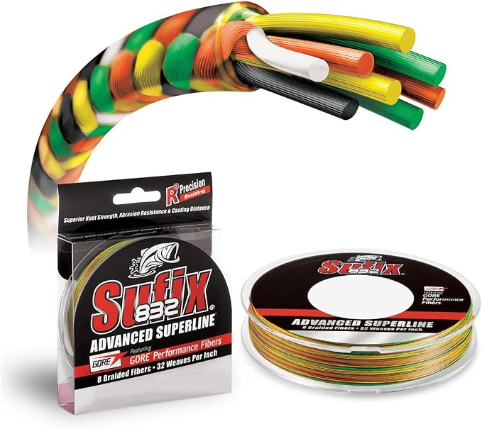 Sufix 832 Advanced Superline Braid - 150 yards
