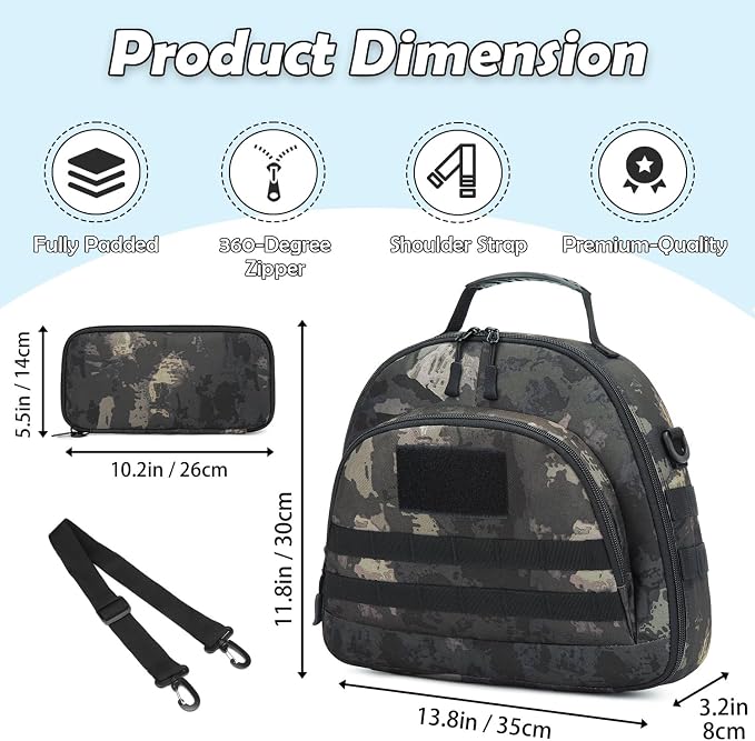 Scuba Regulator Bag - Tactical Style Diving Regulator Protective Bags Protecting and Storage Diving Gear with Adjustable Shoulder Strap