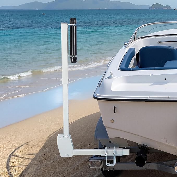 VEVOR Boat Trailer Guide, 16.7"- 60″ Adjustable Design Trailer Guide Poles, 2PCS Trailer Guide-Ons for Ski Boat, Fishing Boat or Sailboat Trailer