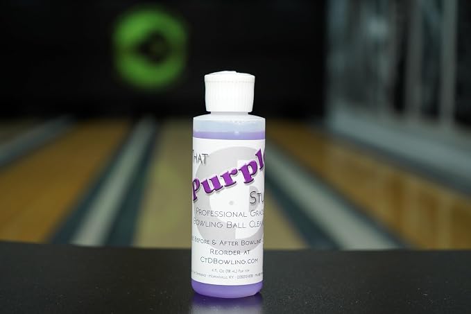 Creating the Difference That Purple Stuff Professional Grade Bowling Ball Cleaner | USBC Approved | Removes Dirt & Oil | Restores Tackiness and Performance