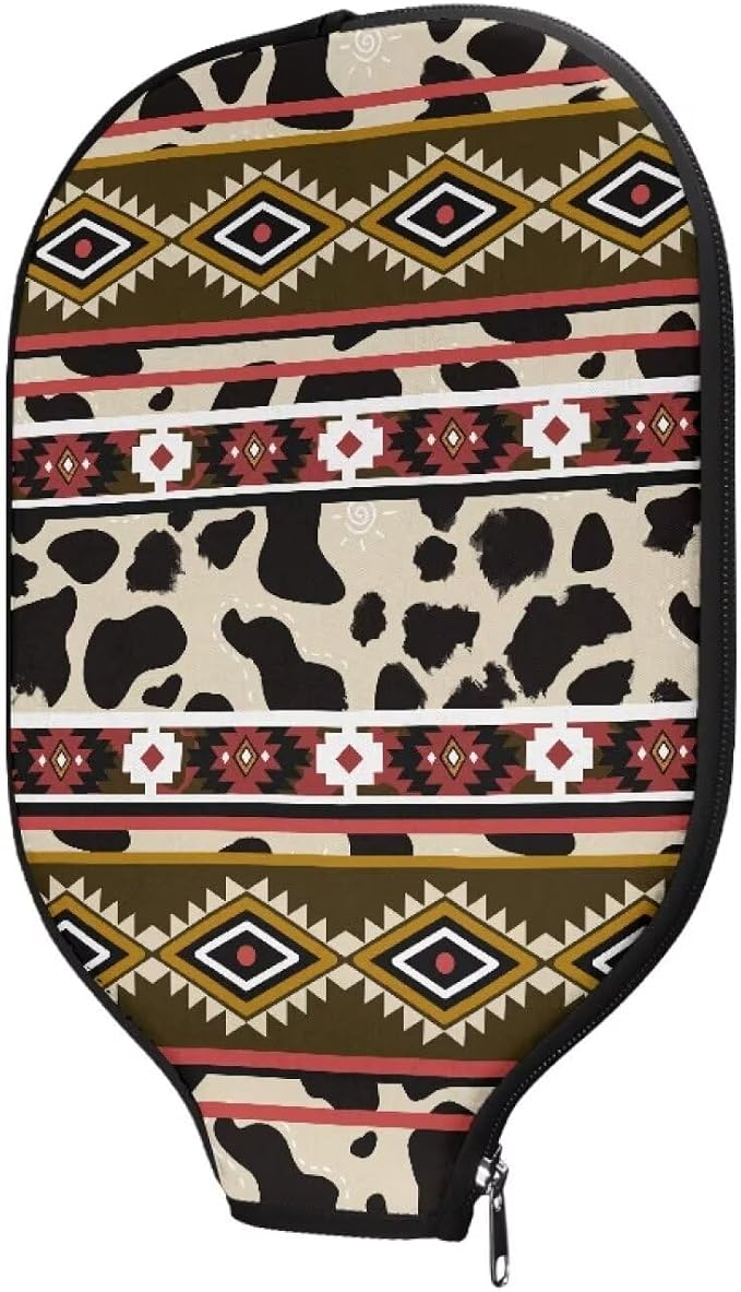 Pickleball Paddle Covers Only for Men and Women Zipper Closure Protection and Decoration