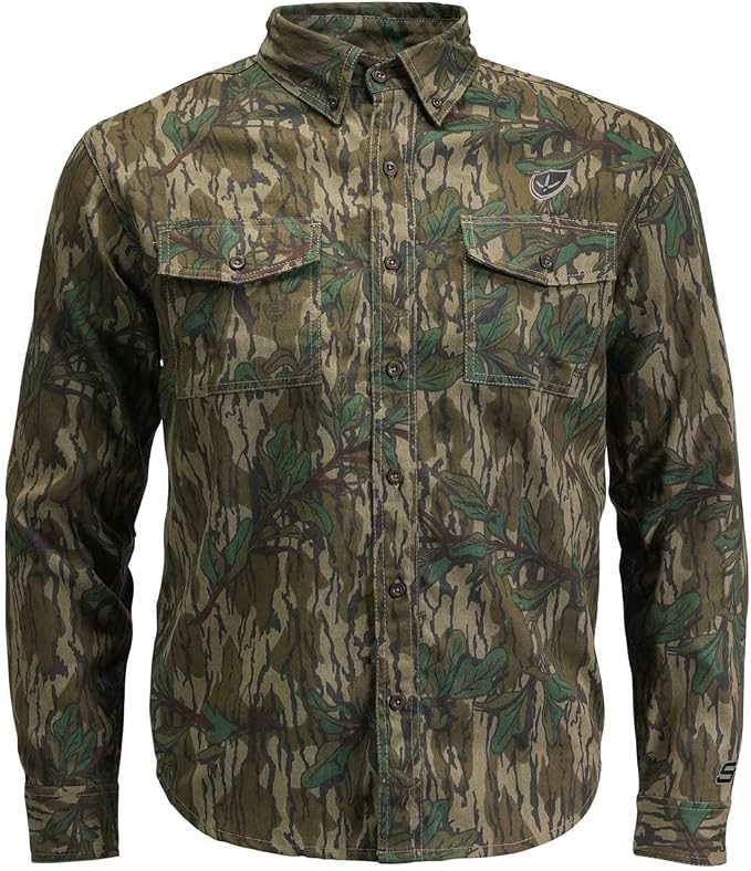 BLOCKER OUTDOORS Lightweight Finisher Turkey Hunting Button-Up Shirt