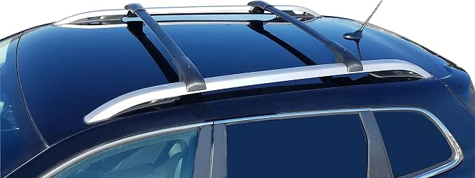 BRIGHTLINES Aero Cross Bars Roof Racks Luggage Rack Compatible with 2014-2023 Jeep Cherokee