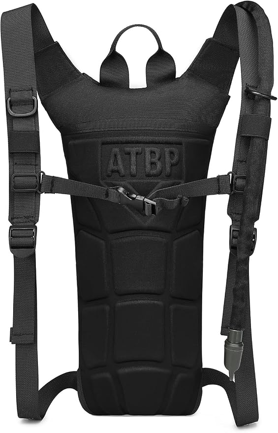 Running Hydration Vest Pack Tactical 3L Water Bladder Backpack Bag for Cycling Marathon Hiking Daypack Men & Women