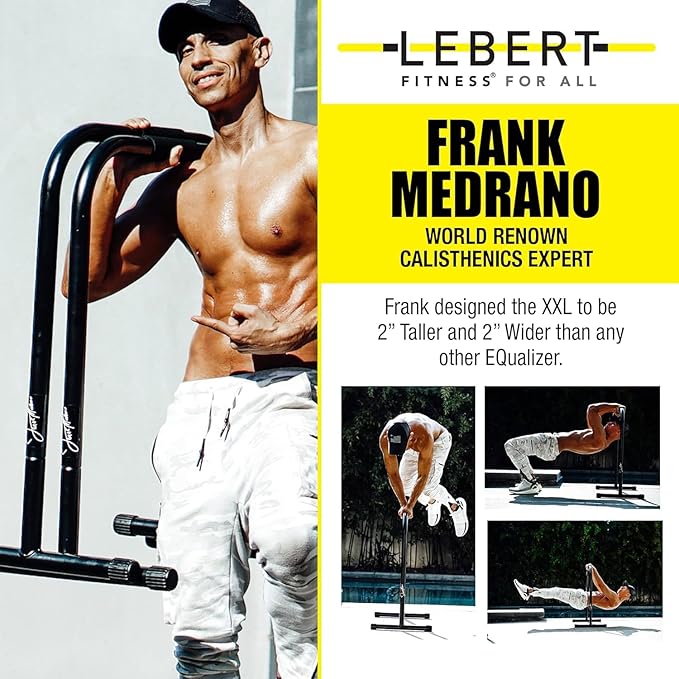 Lebert EQualizer Total Body Strengthener – Dip Station - Standard & XL