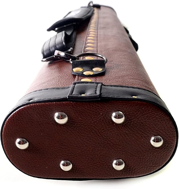 CUESOUL Soocoo Series 2x4/2x2 Hard Pool Cue Case -Holds 2 Cue Butt and 4 Cue Shafts,Four Color Available