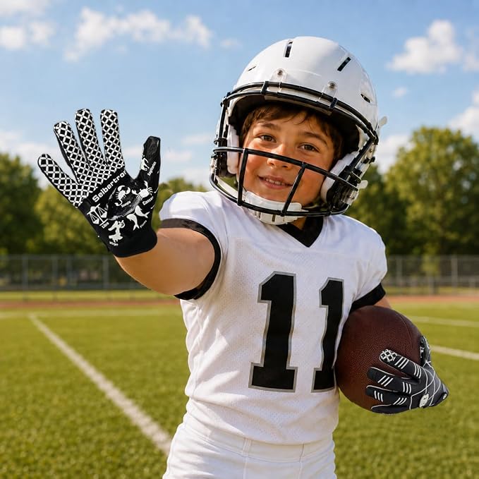 Seibertron Pro 3.0 Twelve Constellations Elite Ultra-Stick Football Receiver Gloves | Super Sticky Grip for Youth Kids Boys 8-12 Girls & Adult Men & Women, Perfect Sports Gift