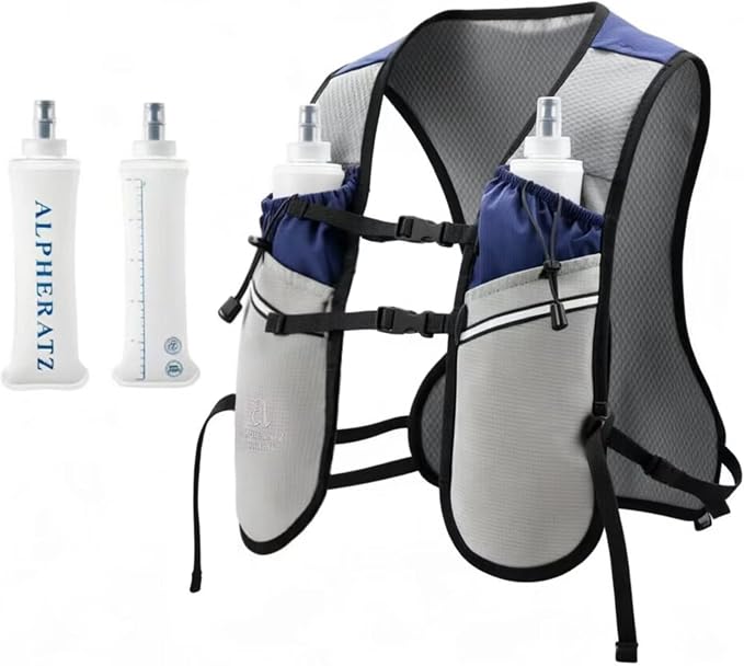 Alpheratz Running Vest for Runners, Hydration Compatible, Multiple Pockets, Adjustable - Long Distance & Marathon Running Vest