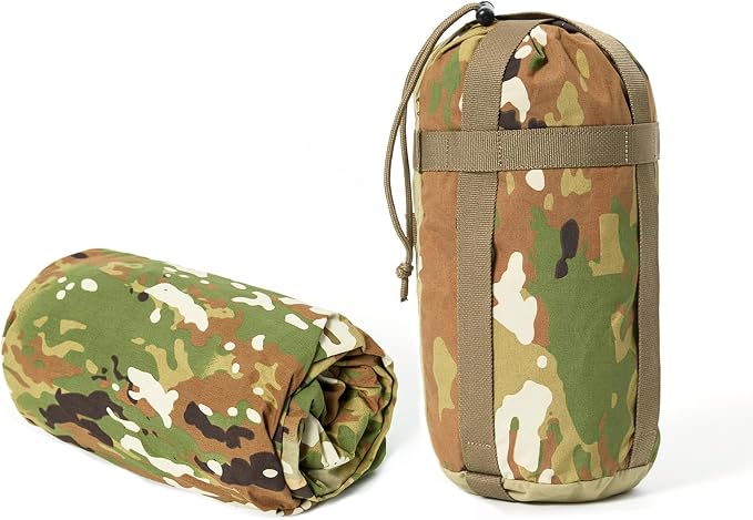 Akmax.cn Bivy Cover Sack for Military Army Modular Sleeping System, Waterproof Outer Shell for Sleeping Bag, Minimalist Stealth Shelter