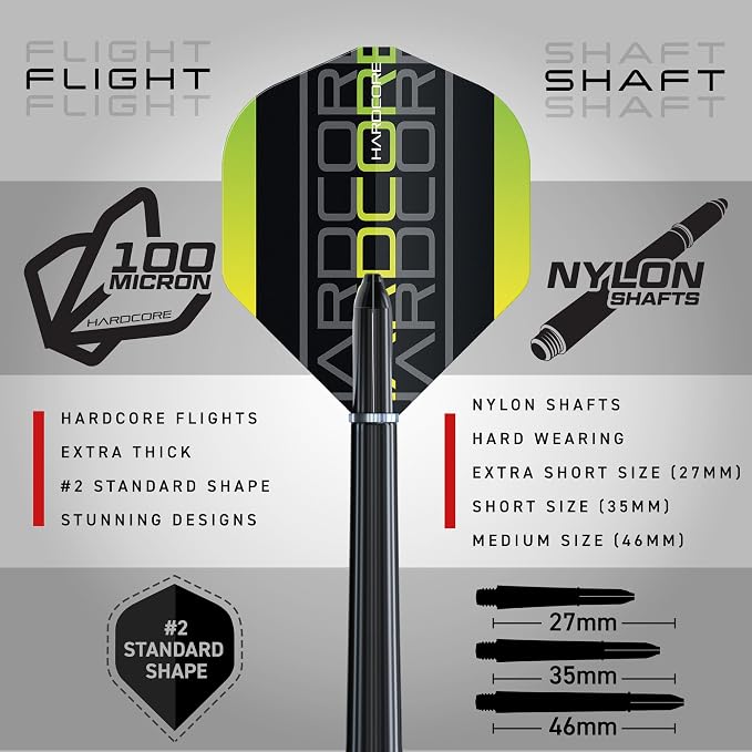 RED DRAGON Darts - Professional Darts Accessories - Choose from Full Dart Accessory Kit (Flights, Shafts, Finger Grip Wax & More) or Precision Dart Practice Rings - Multiple Options Available