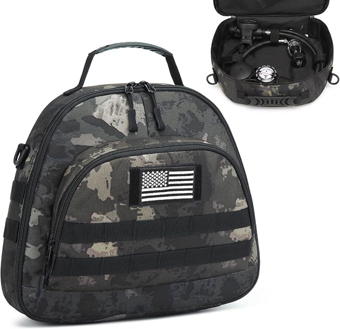 Scuba Regulator Bag - Tactical Style Diving Regulator Protective Bags Protecting and Storage Diving Gear with Adjustable Shoulder Strap
