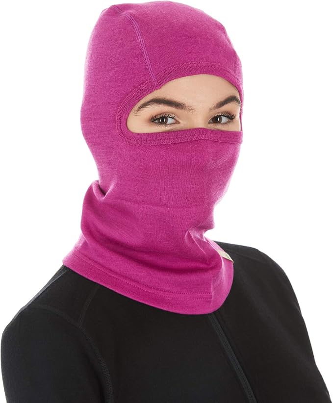 100% Merino Wool Balaclava - Winter Ski Mask - Face Mask - Cold Weather Gear