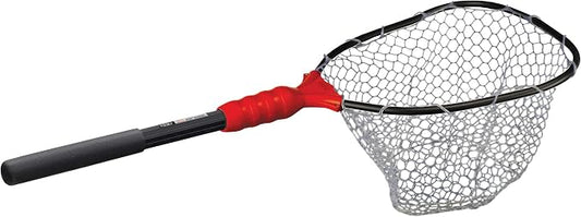 EGO S1 Genesis Modular Fishing Landing Net, Floating Aluminum Handle with Interchangeable Net Head System, Lightweight Kayak & Bank Fishing Net, Minimal Drag Design