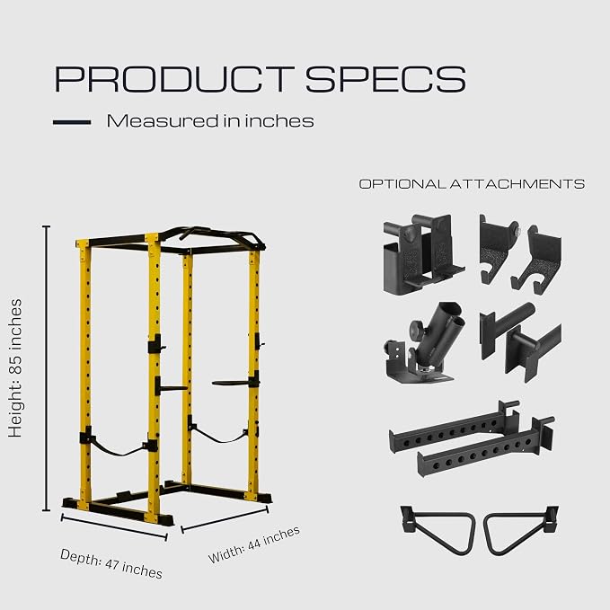 Hulkfit Cable Crossover Attachment for Power Rack - Heavy Duty