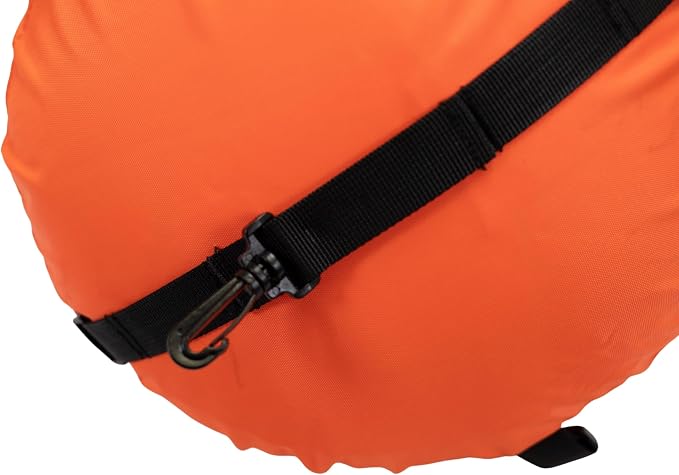 Scuba Choice Spearfishing Buoy Float with Dive Flag - High-Visibility, Durable 420D Nylon Cover, PVC Bladder for Scuba Diving & Freediving