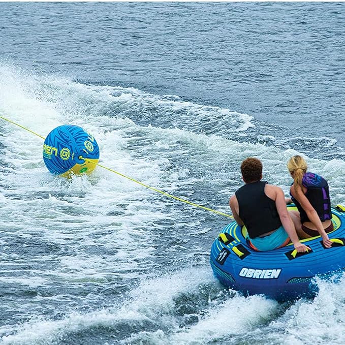O'Brien Shock Ball Towable Tube Rope Float, Blue