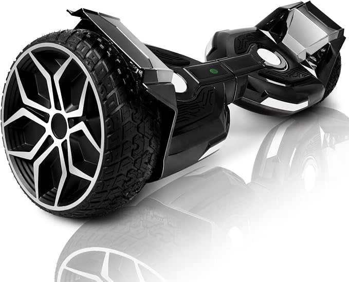 8.5” All Terrain Hover Board, Off Road Self Balancing Scooter with Bluetooth and LED Lights, UL2272 Safety Certified