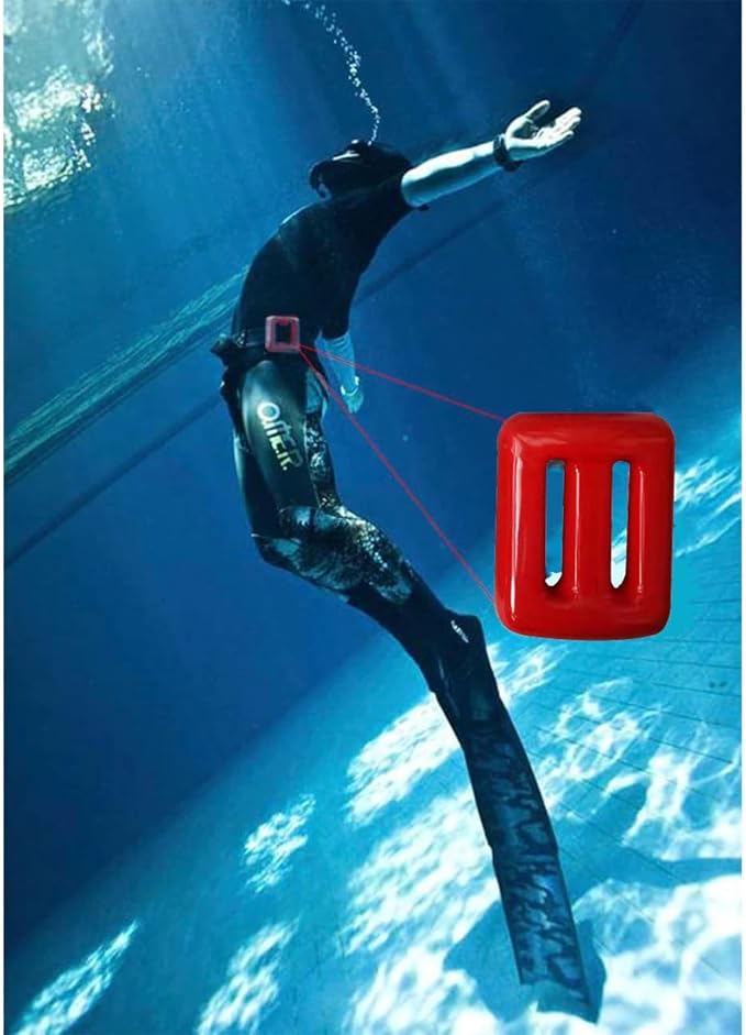 Dive Weights for Scuba Diving Weight Belt(1lb-4.4lb / 0.5kg-2kg),Vinyl Scuba Weights, Coated Dive Weights,Coated Lead Diving Weights, Dive Belt Weights for Freediving, Spearfishing