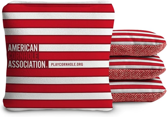 ACA Synergy Soft Professional Cornhole Bags Dual Sided Regulation 6x6 Set of 4 Patriotic