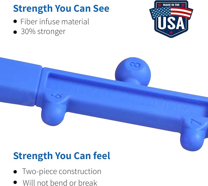 Body Back Buddy Elite Blue FSA Eligible Neck Massager for Pain Relief Deep Tissue, Back Therapy Tool Therapeutic Trigger Point Hook for Muscle Knot & Myofascial Release, Shoulder Pressure Point Relief