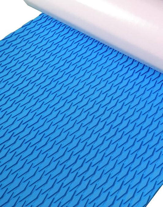 Hjdeck Universal Surfboard Pad EVA Foam Boat Flooring Decking Sheet Self-Adhesive Non-Slip Deck Grip Mat Marine Carpet for Yacht Boat Kayak Decking Golf Cart Fishing Boat RV Surfing Traction Pad