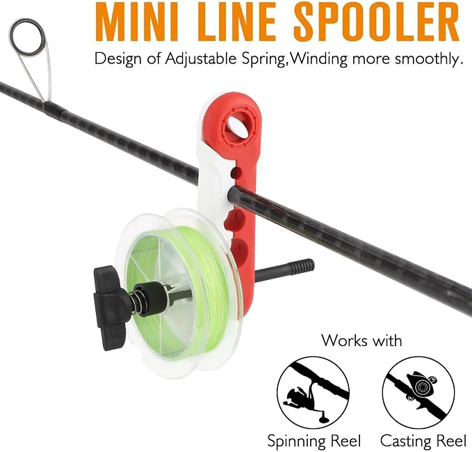 Dovesun Small Fishing Backpack Fishing Sling Bag with 3600 Tackle Box Small Tackle Backpack with Tool Set Green