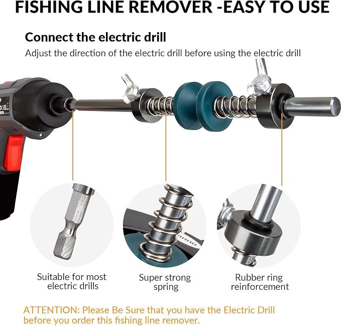 THKFISH Fishing Line Spooler Fishing Line Winder Spooler Fishing Accessories Adjustable Stable Portable Fishing Line Spooler/Fishing Line Remover
