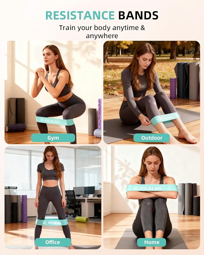 Pilates Ring Set - Studio-Grade Anti-Deformation Pilates Kit - Pilates Equipment for Home Workout - 14'' Pilates Ring, Pilates Ball, 2 Dumbbells, 5 Resistance Bands for Toning Arms, Thighs