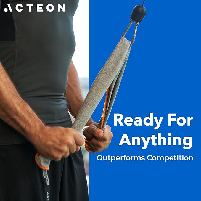 Acteon Microfiber Quick Dry Gym Towel, Silver ION Odor-Free Mega Absorbent Fiber Fast Drying Men Women Workout Gear for Body Sweat, Camping, Working Out Travel Towels – 3 Pack, 30x16, Heather Grey