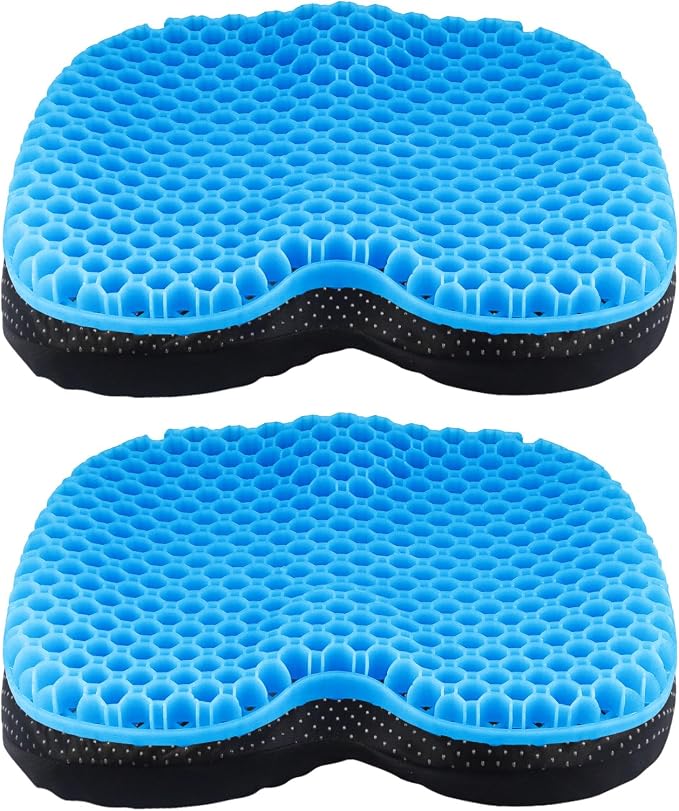 Anti Slip Kayak Seat Cushion,Thick Waterproof Seat Cushion Kayak Gel Seat Pad With Non-Slip Cover For Sit In Kayak Inflatable Kayak Canoe & Boat Kayak Accessories For Fishing Water Sports Outdoors