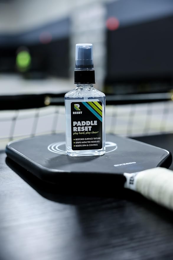 Paddle Reset - Pickleball Paddle Cleaner - Strips Impacted Residue and Increases Spin and Control