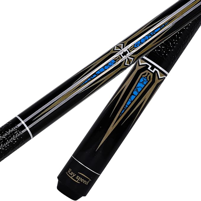 Pool Cue Stick Low Deflection Shaft Billiard Cue Stick with Hard Case 19-20 oz Professional Pool Stick
