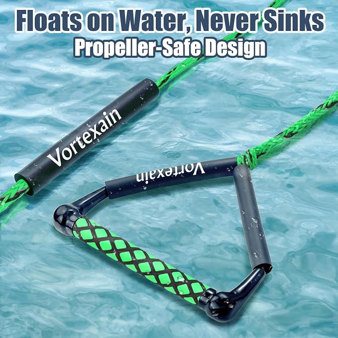 75ft Wakeboard Rope with Handle for Wakeboarding Waterskiing and Wakesurfing