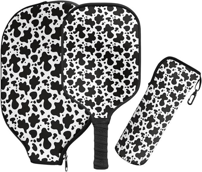 Pickleball Paddles Set 3PCS Pickleball Paddle Case Pickleball Racket Pickleball Bag Ideal for Beginners Gifts